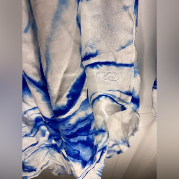 CALIA by Carrie Underwood Tie Dye Button Down Cover Up - Picture 7 of 11